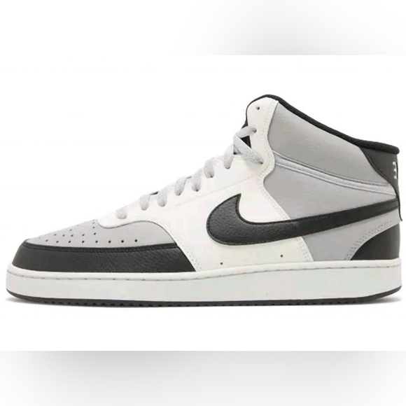 Nike Other - Nike Court Vision Next Nature Mid Light Smoke Grey Sail US Men's Size 11 (EUC)